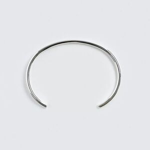 Zara Rigid Silver Plated Bracelet
